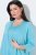 Ulla Popken 849620 Jasje Blauw - Jassen - Grote maten jassen voor dames