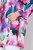 Ulla Popken 849728 Gebloemde blazer van linnenmix Wit - Blazers - Damesblazers in grote maten