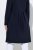 Ulla Popken 849803 Stretch jas met hoge kraag Donkerblauw - Jassen - Grote maten dames jassen