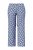 Ulla Popken 849850 Pyjama met ruitjes Lichtblauw - Pyjama's en Loungewear - 