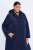 Ulla Popken 849908 Regenjas Donkerblauw - Jassen - Grote maten jassen voor dames