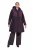 Ulla Popken 849908 Regenjas Wijnrood - Jassen - Grote maten jassen voor dames