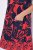 Ulla Popken 850175 Bedrukte jersey jurk Koraal - Jersey jurken - 