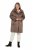Ulla Popken 850251 Teddy jas Lichtbruin - Jassen - Grote maten dames jassen