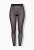 Ulla Popken 850264 Bedrukte panty legging Zwart - Panty's & sokken - 