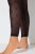 Ulla Popken 850264 Bedrukte panty legging Zwart - Panty's & sokken - 