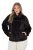 Ulla Popken 850310 Jas van imitatiebont Donkerbruin - Jassen - Grote maten jassen voor dames