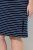 Ulla Popken 850401 Gebloemd nachthemd Donkerblauw - Nachthemden - 