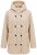 Ulla Popken 850589 Teddy jack Gebroken wit - Jassen - Grote maten jassen voor dames