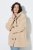 Ulla Popken 850589 Teddy jack Gebroken wit - Jassen - Grote maten jassen voor dames