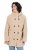 Ulla Popken 850589 Teddy jack Gebroken wit - Jassen - Grote maten jassen voor dames