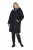 Ulla Popken 850774 Functionele jas Zwart - Jassen - Grote maten dames jassen