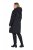 Ulla Popken 850774 Functionele jas Zwart - Jassen - Grote maten dames jassen