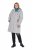 Ulla Popken 850774 Functionele jas Grijs - Jassen - Grote maten dames jassen