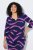 Ulla Popken 850920 Jersey jurk Donkerblauw - Kleedjes - Jurken in elke maat