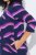 Ulla Popken 850920 Jersey jurk Donkerblauw - Kleedjes - Jurken in elke maat