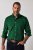JP1880 850921 Ribfluwelen overhemd met lange mouwen Bosgroen TALL - TALL hemden - Hemden in TALL-lengte