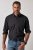 JP1880 850950 Geruit flanellen overhemd met lange mouwen Zwart TALL - TALL hemden - Hemden in TALL-lengte