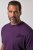 JP1880 850985 T-shirt met borstprint Donkerpaars TALL - TALL T-shirts - Extra lange T-shirts voor heren