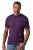 JP1880 850985 T-shirt met borstprint Donkerpaars TALL - TALL T-shirts - Extra lange T-shirts voor heren