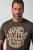 JP1880 851001 Rolling Stones Retro Logo T-shirt Hazelnoot TALL - TALL T-shirts - Extra lange T-shirts voor heren