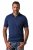 JP1880 851048 Poloshirt met rits Nachtblauw TALL - TALL polo's - Langere polo's: TALL-pasvorm