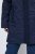 Ulla Popken 851123 Gewatteerd jack Donkerblauw - Jassen - Grote maten jassen voor dames