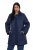Ulla Popken 851123 Gewatteerd jack Donkerblauw - Jassen - Grote maten jassen voor dames