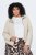 Ulla Popken 851329 Bikerjack met leerlook en rits Taupe - Jassen - Grote maten jassen voor dames
