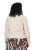 Ulla Popken 851329 Bikerjack met leerlook en rits Taupe - Jassen - Grote maten jassen voor dames
