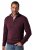 JP1880 851428 Gebreide trui met halve rits Pruim TALL - TALL sweatshirts - TALL sweatshirts voor lange mannen