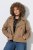 Ulla Popken 851435 Trenchcoat Bruin - Jassen - Grote maten dames jassen