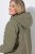 Ulla Popken 851560 Functioneel jack Olijfgroen - Jassen - Grote maten jassen voor dames