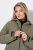 Ulla Popken 851560 Functioneel jack Olijfgroen - Jassen - Grote maten jassen voor dames