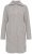 Ulla Popken 851563 Gebreide jurk met lange mouwen Beige - Kleedjes - Jurken in elke maat