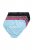Ulla Popken 851714 Bedrukte slips 5-pack Zwart - Slips - 