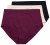 Ulla Popken 851736 Slips met hoge taille 3-pack Zwart - Slips - 