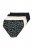 Ulla Popken 851752 Gestreepte slips 5-pack Zwart - Slips - 