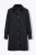 Ulla Popken 851765 Corduroy jas Donkerblauw - Jassen - Grote maten dames jassen