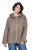 Ulla Popken 851788 Wollen jas Lichtbruin - Jassen - Grote maten dames jassen