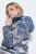 Ulla Popken 851790 Gewatteerd jack Denimblauw - Jassen - Grote maten jassen voor dames