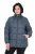 Ulla Popken 851791 Gewatteerd jack Donkerblauw - Jassen - Grote maten jassen voor dames