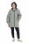 Ulla Popken 851792 Regenjas Olijfgroen - Jassen - Grote maten jassen voor dames
