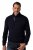 JP1880 851795 Gebreide trui met sjaalkraag Donkerblauw TALL - TALL sweatshirts - TALL sweatshirts voor lange mannen