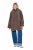 Ulla Popken 851809 Teddy jack Lichtbruin - Jassen - Grote maten jassen voor dames