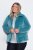Ulla Popken 851819 Corduroy jack Grijs - Jassen - Grote maten jassen voor dames