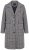Ulla Popken 851826 Wollen jas Gebroken wit - Jassen - Grote maten dames jassen