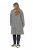 Ulla Popken 851826 Wollen jas Gebroken wit - Jassen - Grote maten dames jassen