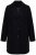 Ulla Popken 851829 Wollen jas Zwart - Jassen - Grote maten dames jassen