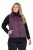 Ulla Popken 851833 Gewatteerd vest met opstaande kraag Bruin - Bodywarmers - 